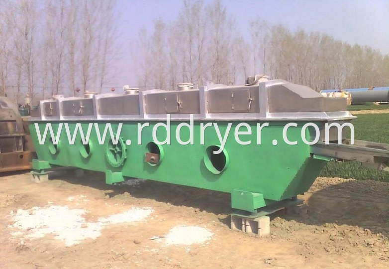 High Drying Rate Vibro Fluid Bed Dryer Machinery